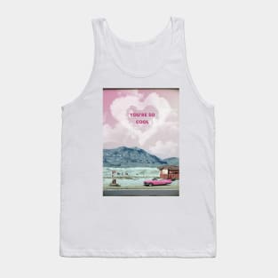 True romance retro travel print Tank Top